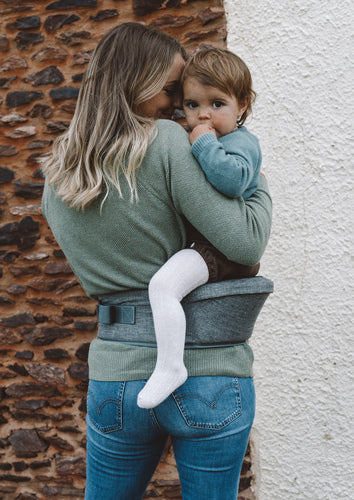Hippychick Hipseat "Denim Grey" – bild 5