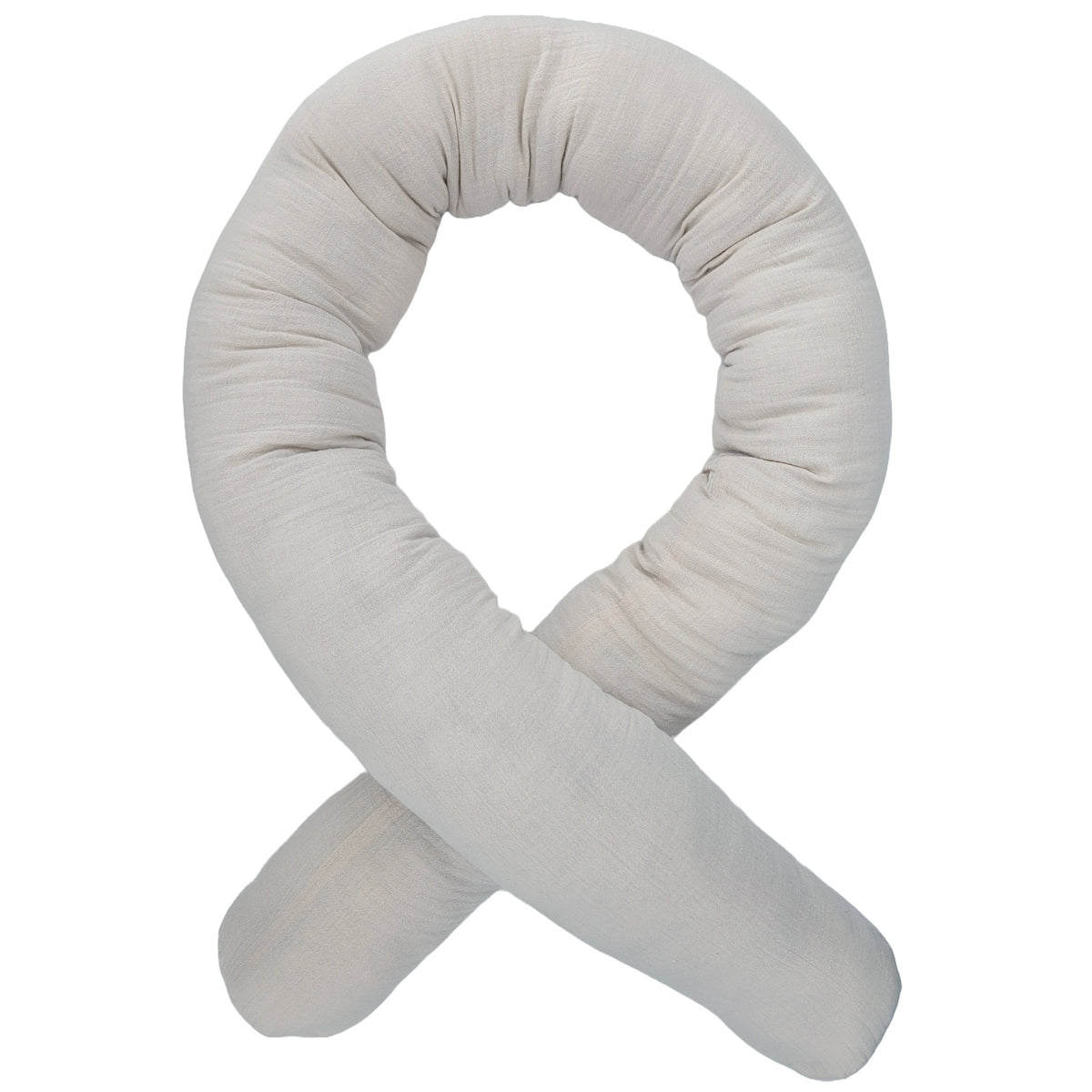 Muslin sleeping bag silver grey