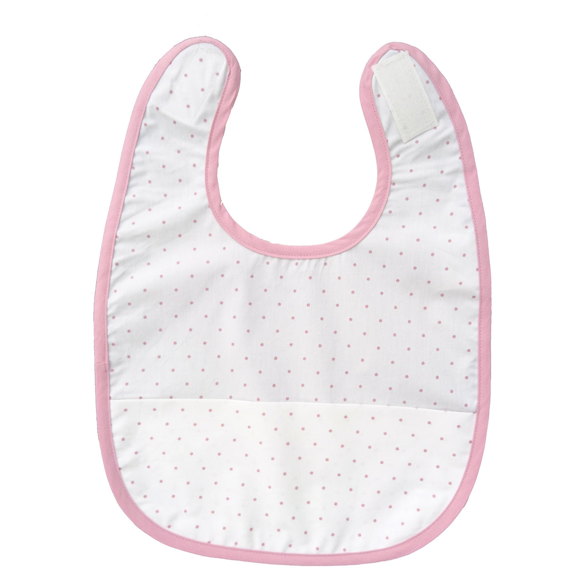 Hagesmæk hvid/rosa dotty