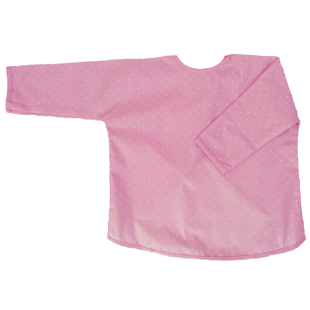 Forklæde soft pink dotty øko