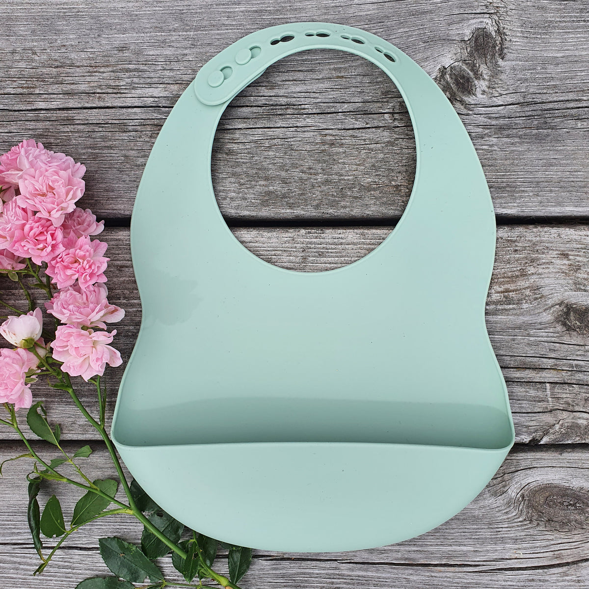 Haklapp silikon cameo green
