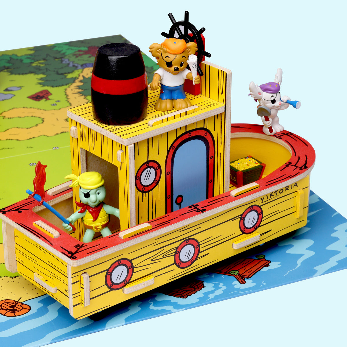 Bamse Figurset Sjörövare – bild 3
