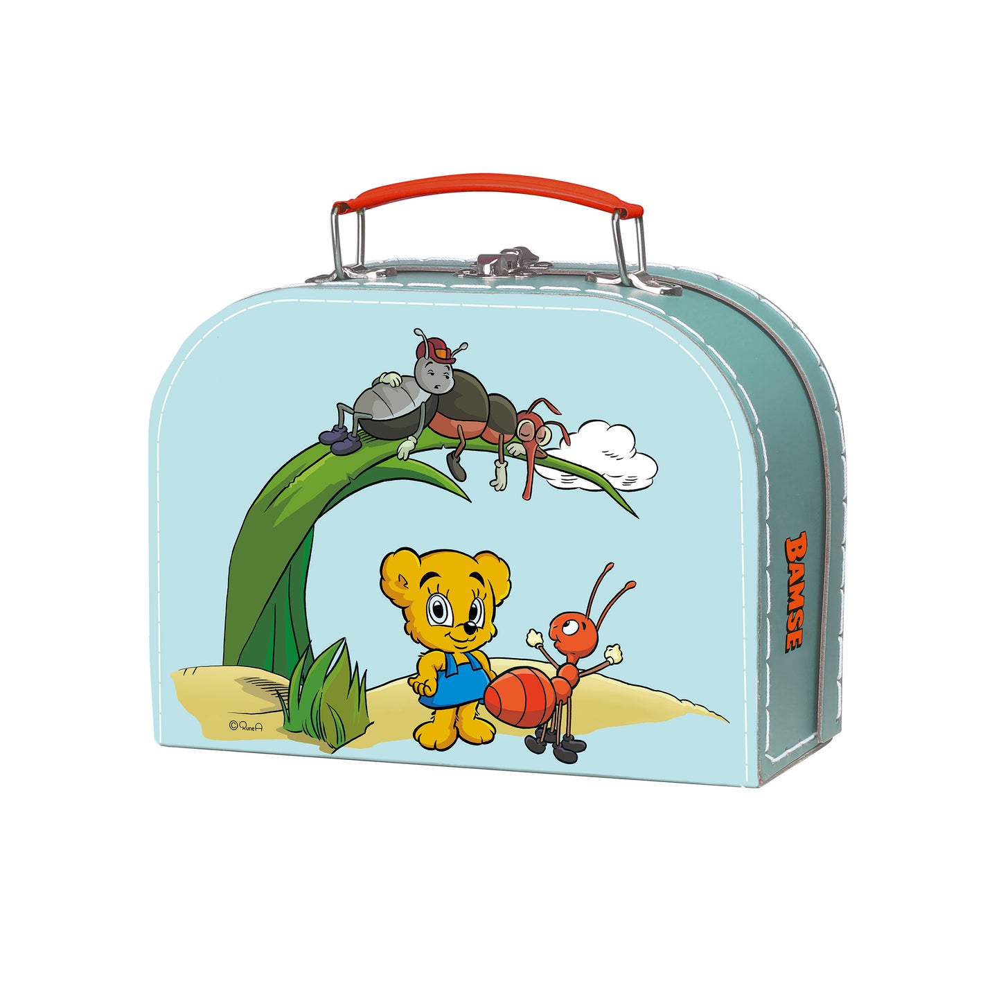 Bamse Pappväska Turkos – bild 2
