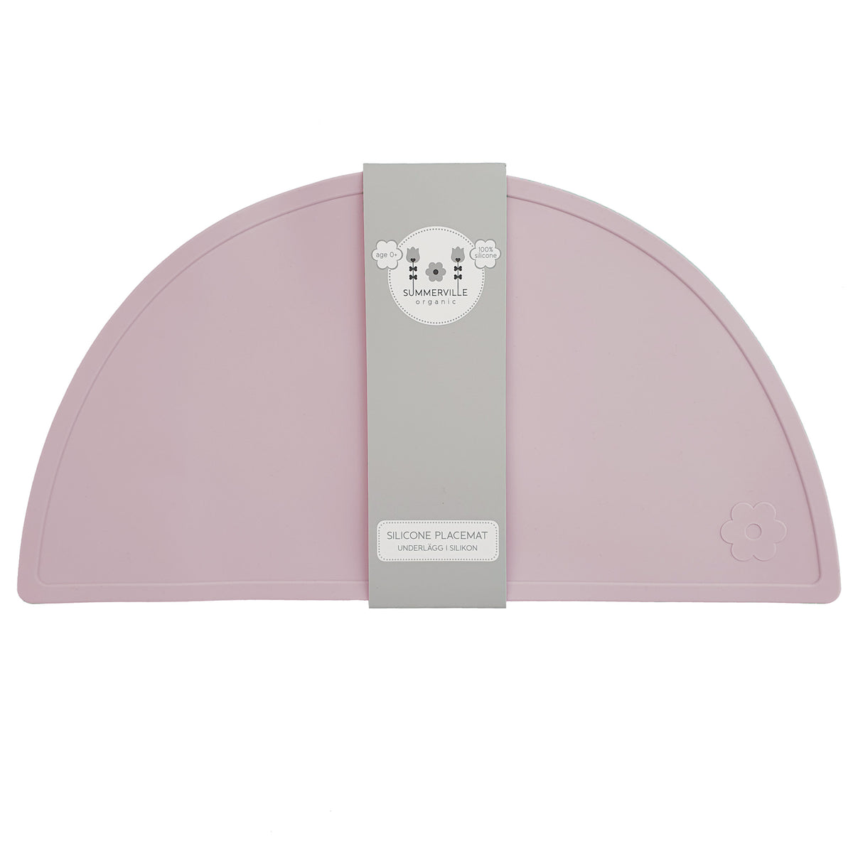 Dækkeserviet silikone pale mauve