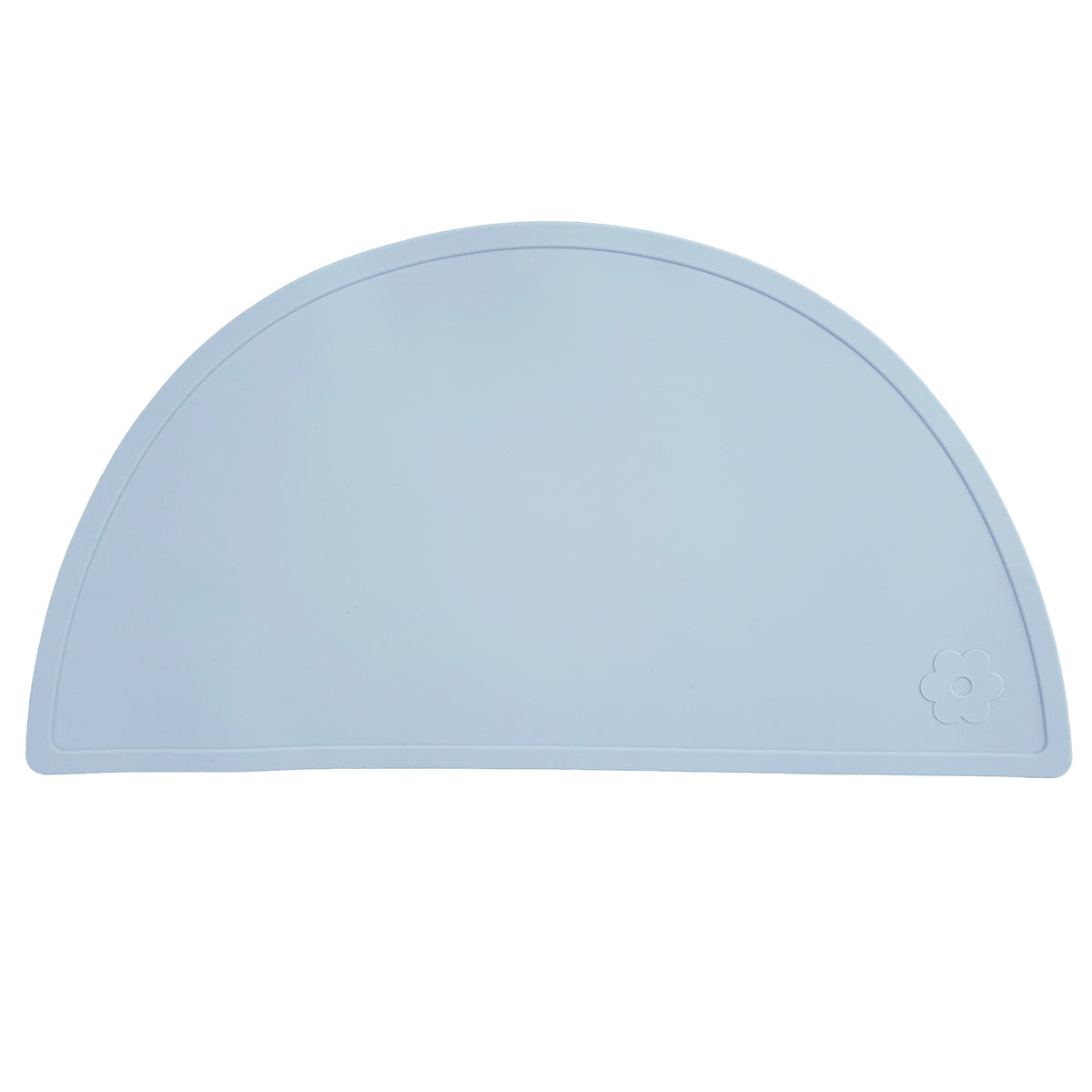 Silicone placemat cloud blue