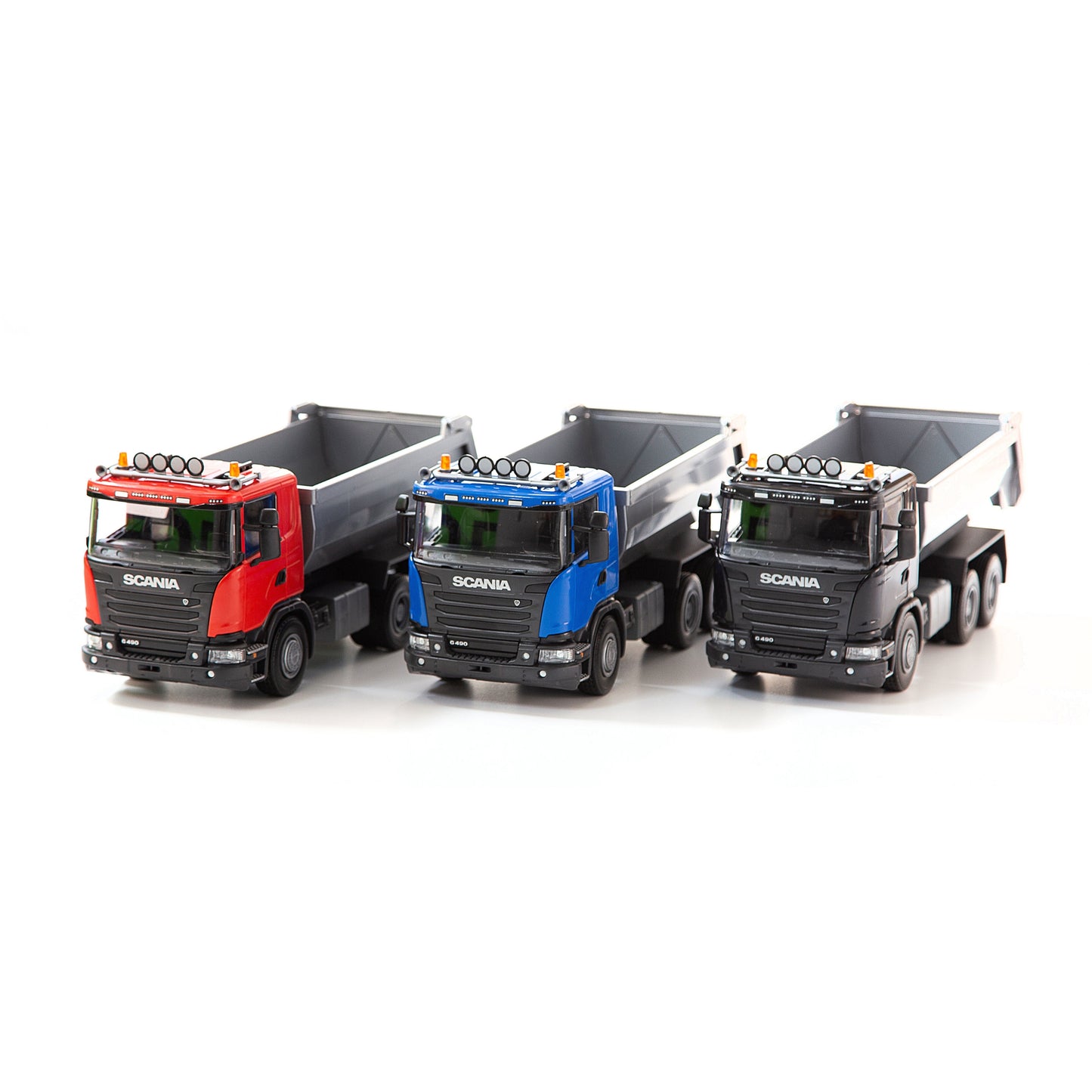 Scania Tipplastbil, Sort – bild 1