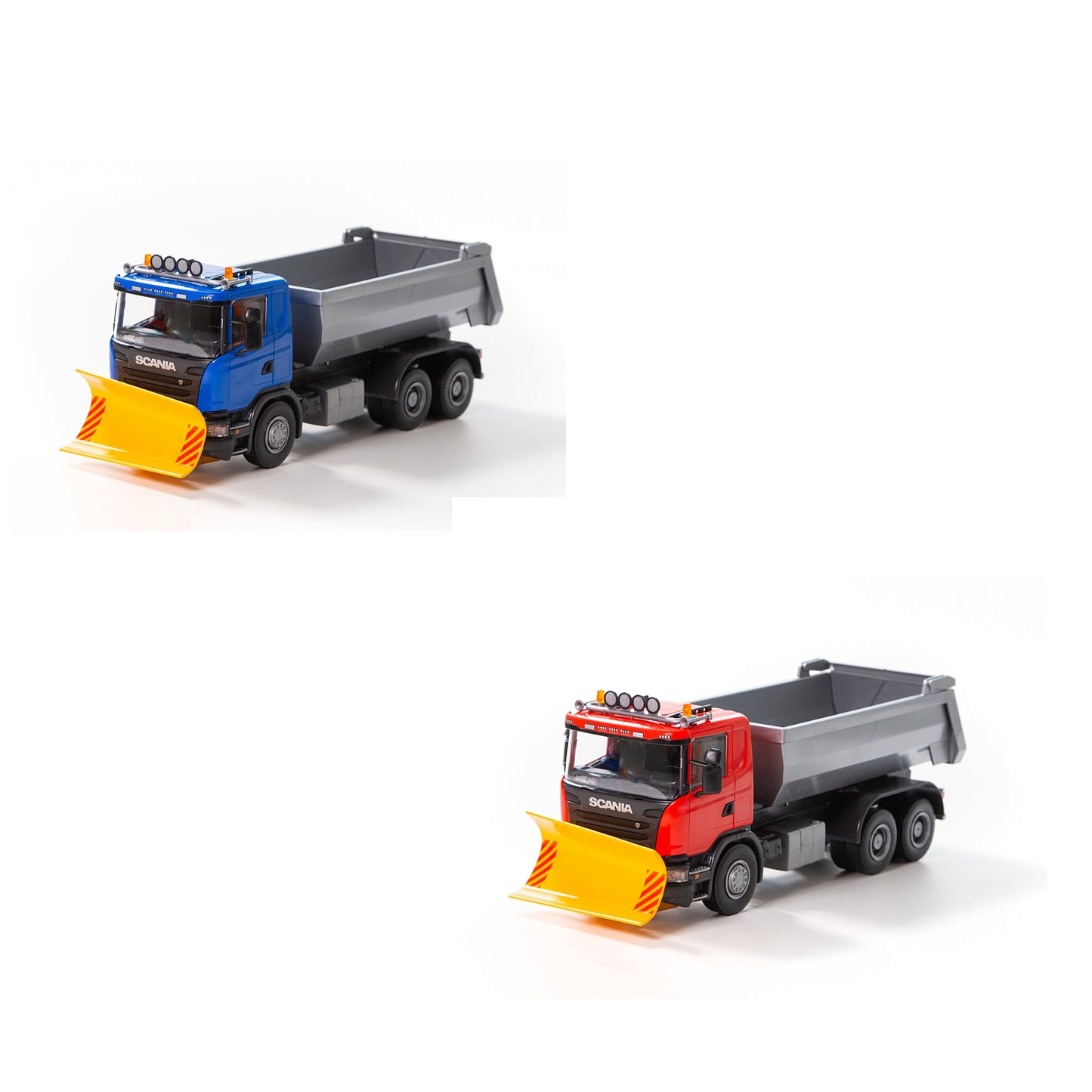 Scania Tipplastbil med Plog – bild 1