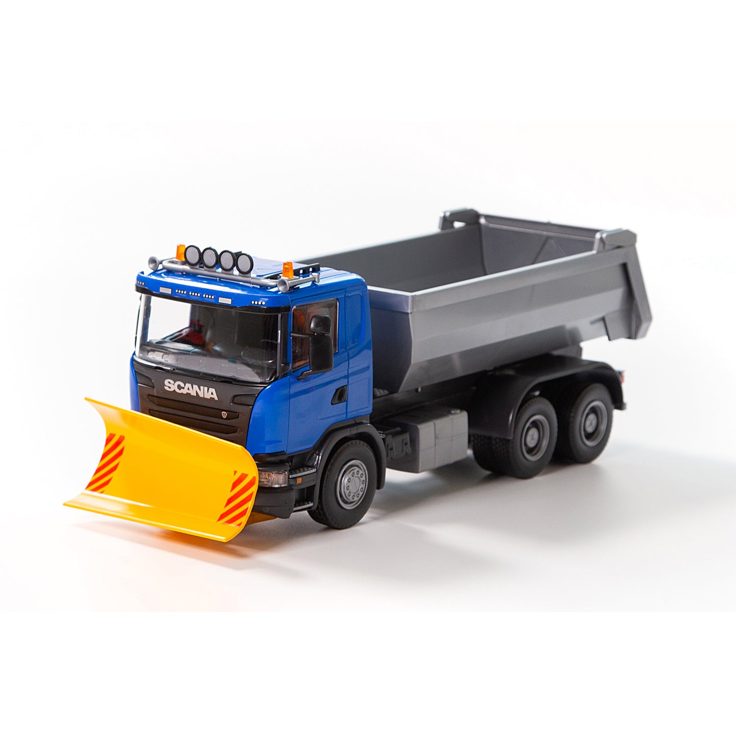 Tippbil Plog Scania Blå 1:25 – bild 1