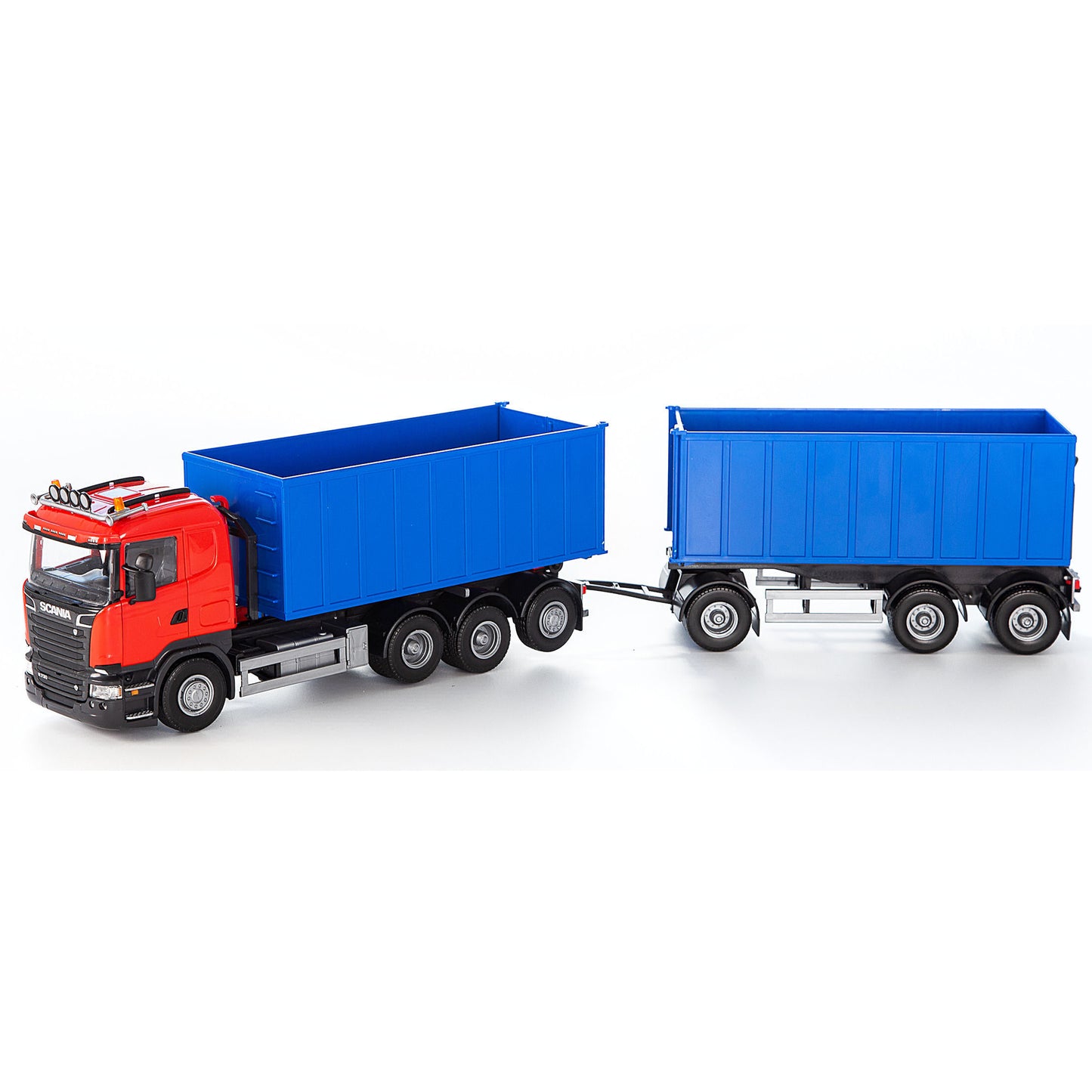 Scania Lastväxlare M Släp Röd – bild 1