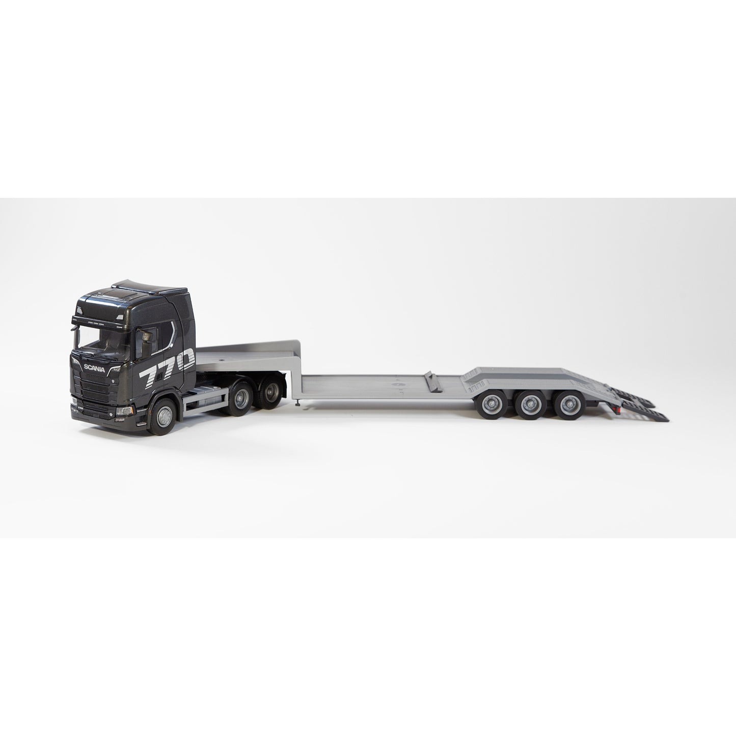 Scania 770s Low Loader Svart – bild 1