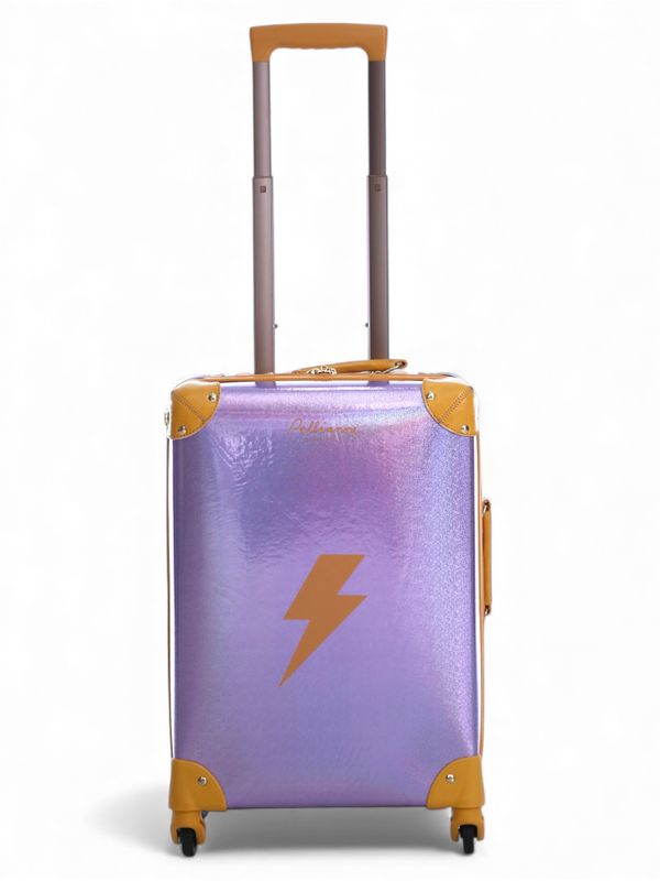 Suitcase Purple Lightning Large