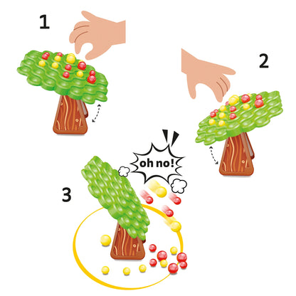 Quercetti Barnspel Stay Apple Balanced – bild 1