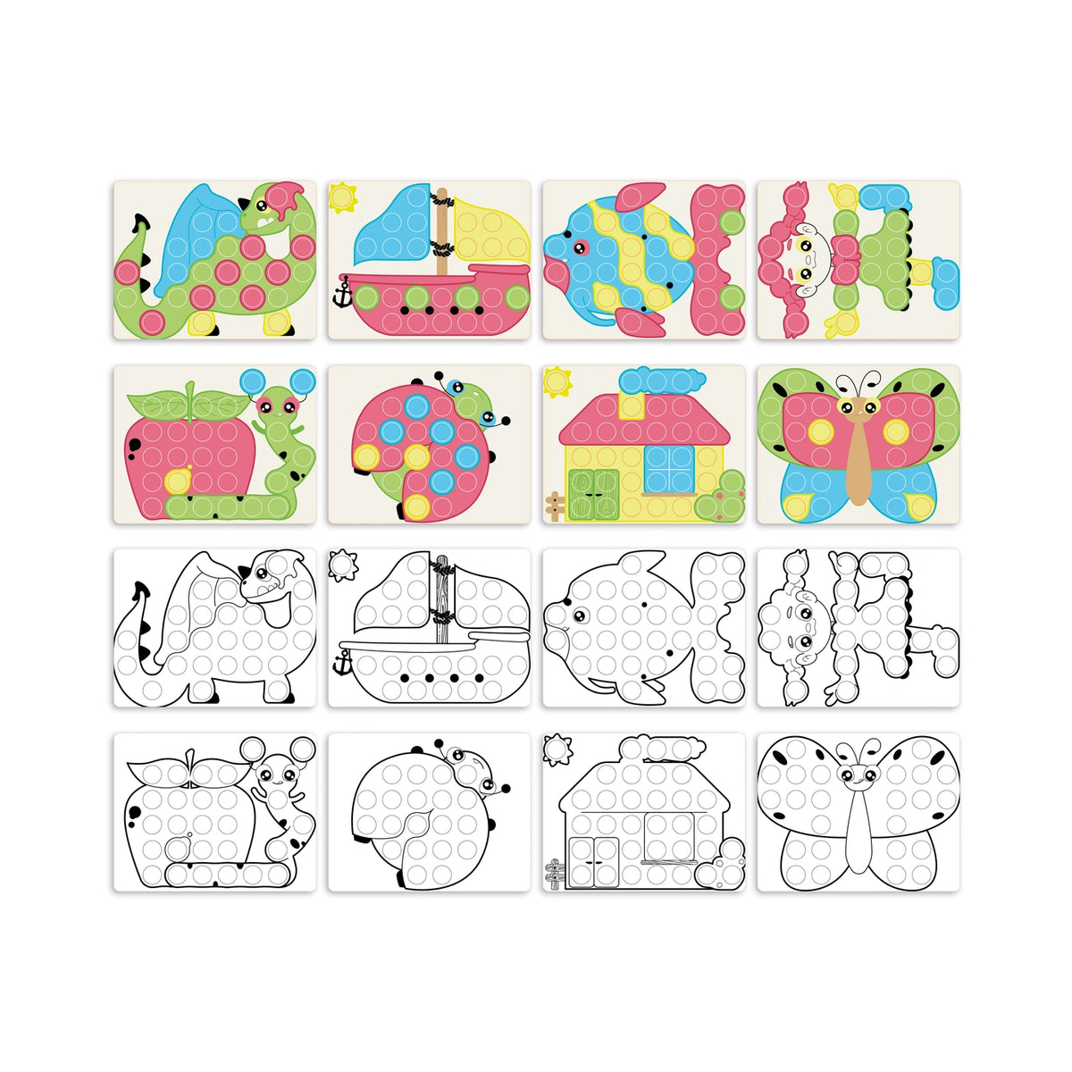 Quercetti  Spel Fantacolor Junior Play Eco+ – bild 1