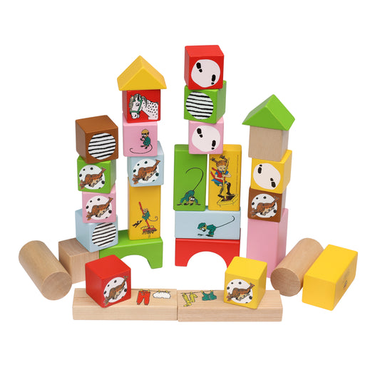 Pippi Byggklossar 30 St – bild 1