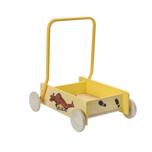 Pippi Lära Gå Vagn Gul – bild 1