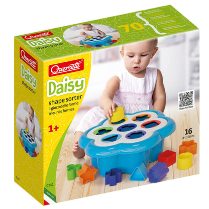 Quercetti Daisy Plocklåda 16 Delar – bild 1
