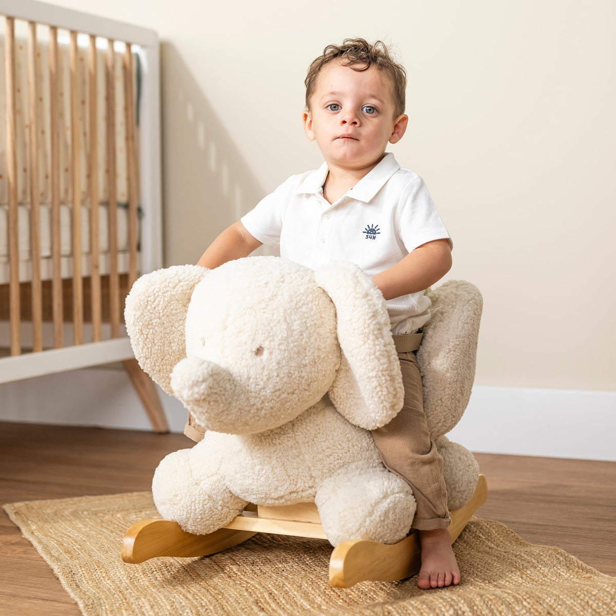 Nattou Teddy Gungdjur Elefant "Benvit" – bild 2