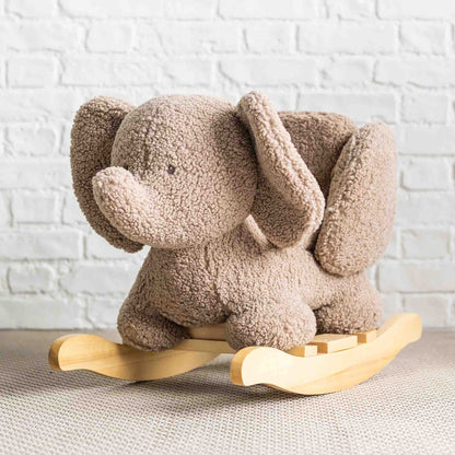Nattou Teddy Gungdjur Elefant "Taupe" – bild 2