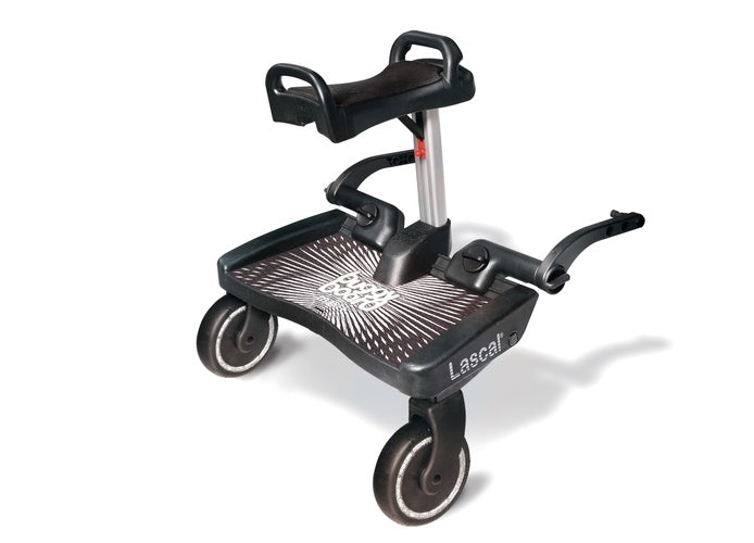 Lascal Buggy Board Maxi + Sadel Svart – bild 1