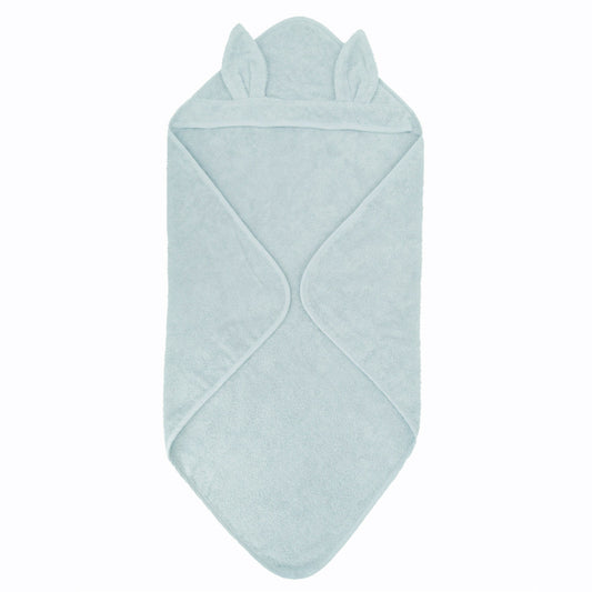 Badcape rabbit ice blue GOTS