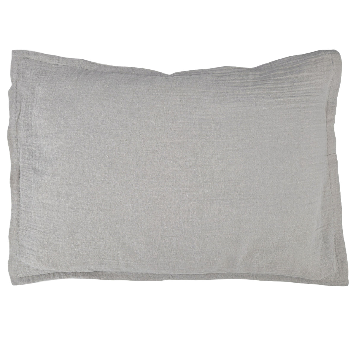 Sengesæt muslin tremmeseng silver grey GOTS
