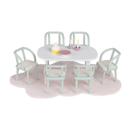 Lundby Matsalsmöbler 6 St – bild 1
