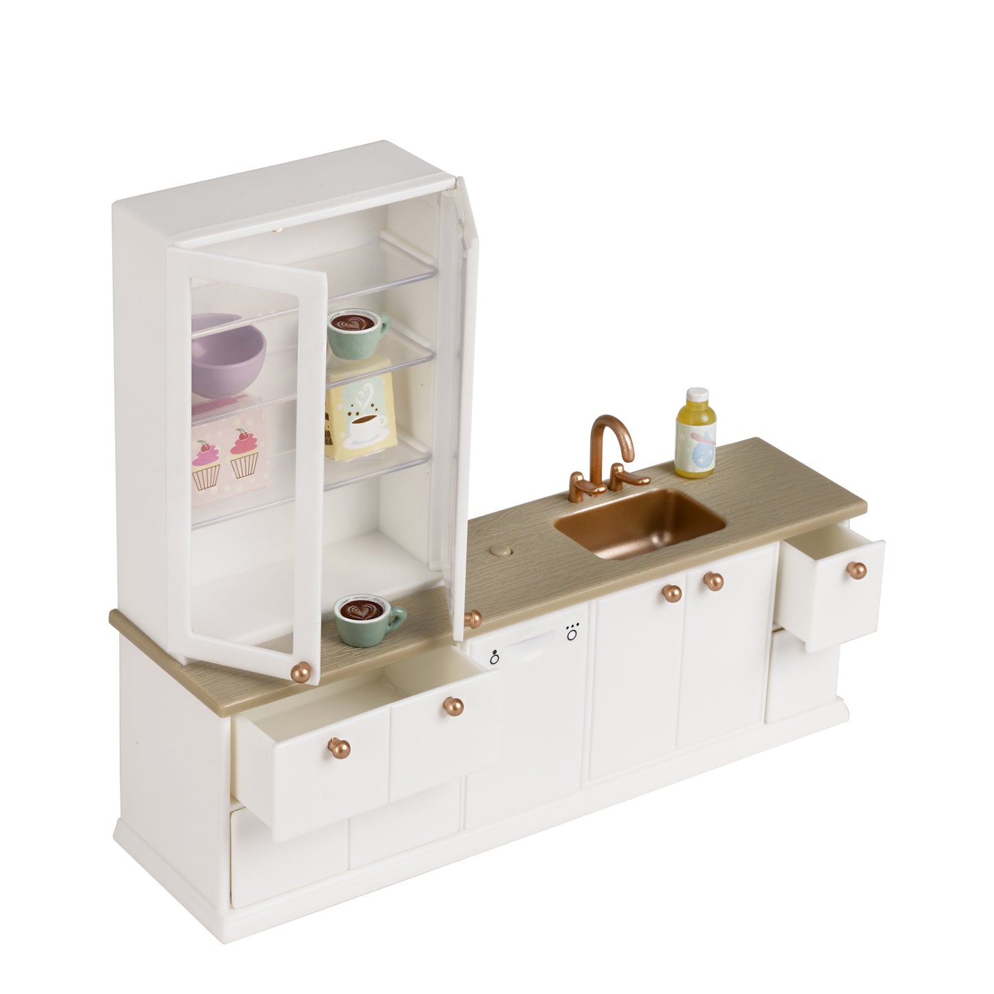 Lundby Kök med Vitrinskåp – bild 6