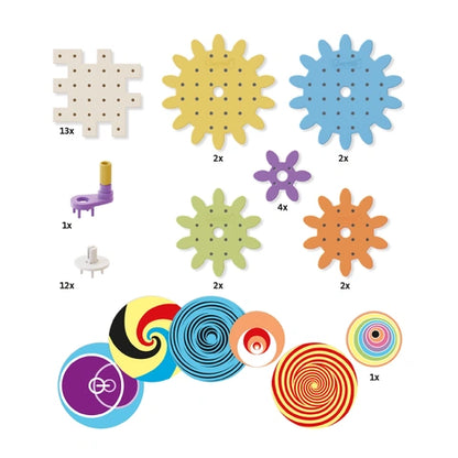Quercetti  Spel Fantacolor Junior Play Eco+