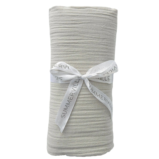 Krinklad filt silver grey GOTS