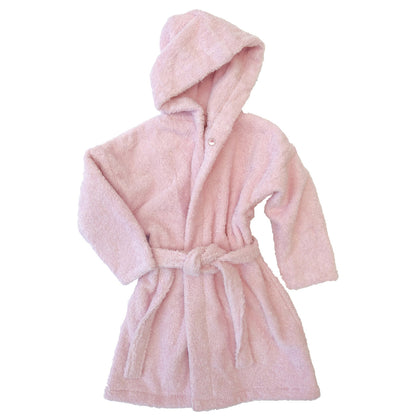 Pink bathrobe GOTS