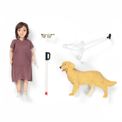 Lundby Docka Blindkäpp Hund – bild 2