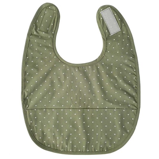 Haklapp grön dotty