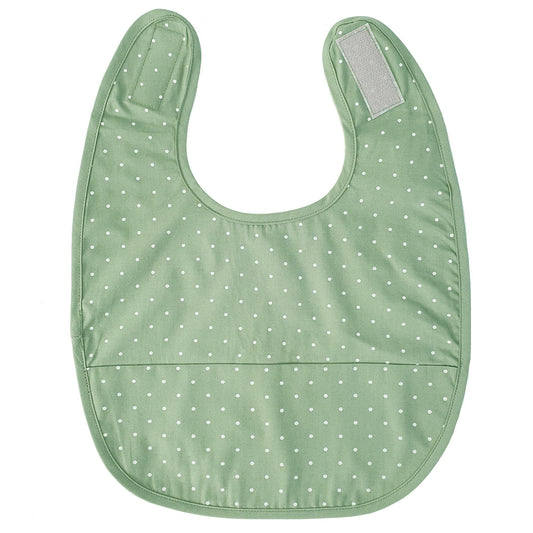 Haklapp cameo green dotty
