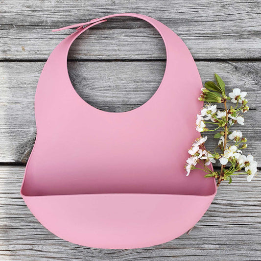 Haklapp silikon dusty rose