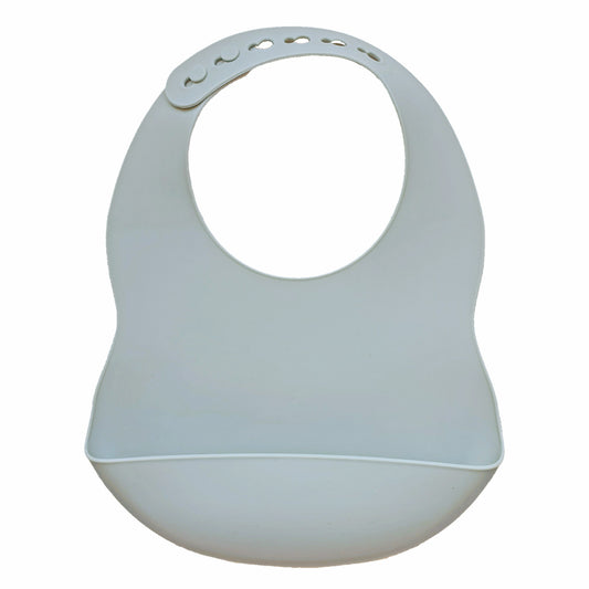 Haklapp silikon silver grey
