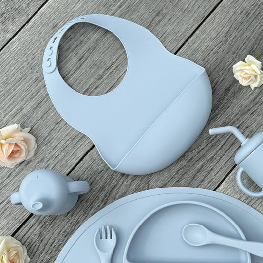 Haklapp silikon cloud blue
