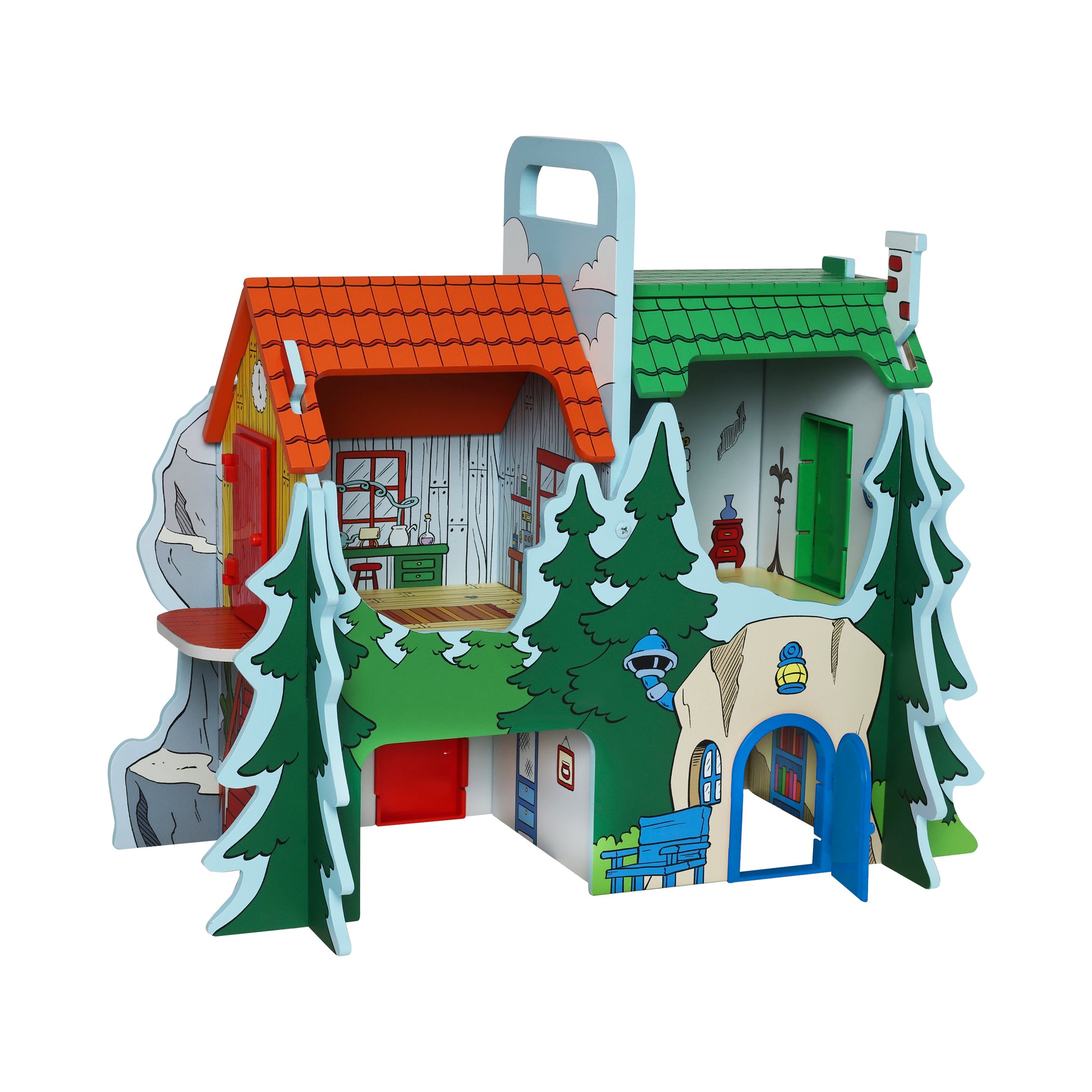 Lekvärld Bamsebyn M. Lekplatta – bild 4