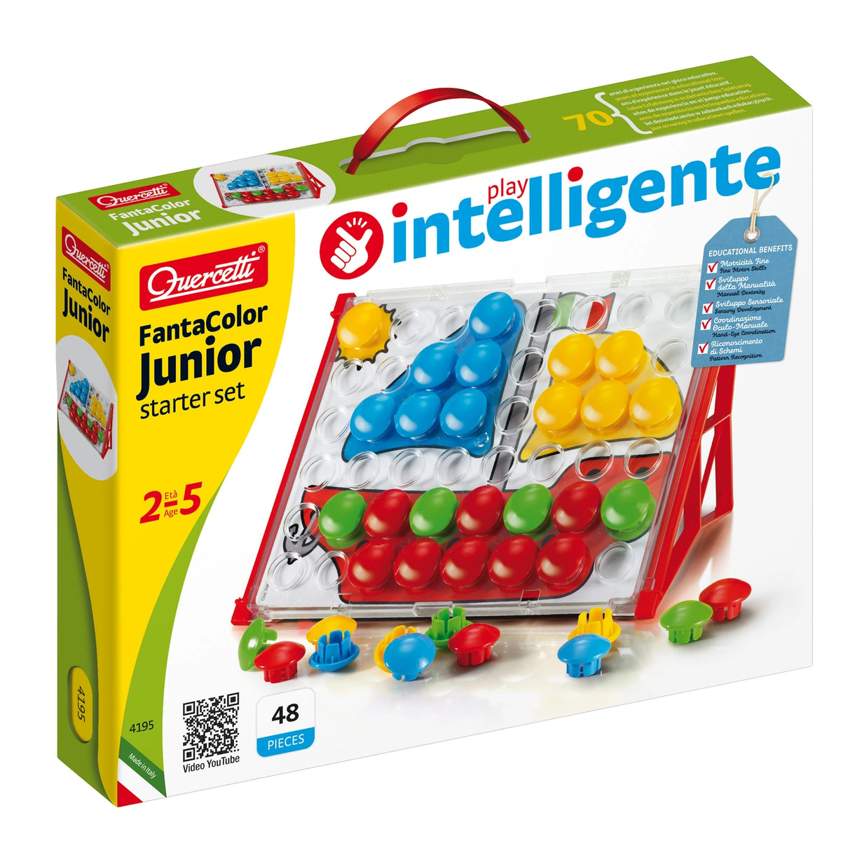 Quercetti Pegart Fantacolor Junior, 48 St – bild 1