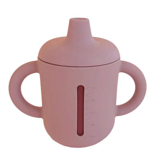 Pipmugg silikon 250 ml dusty rose