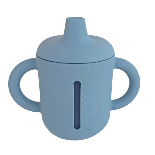 Pipmugg silikon 250 ml stone blue
