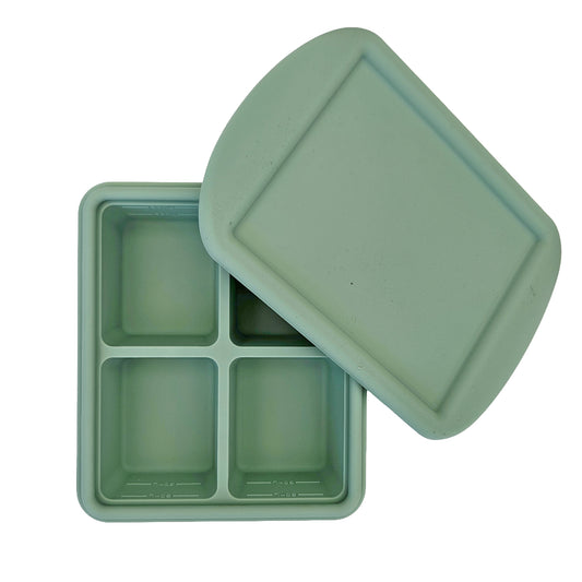 Frysform barnmat cameo green
