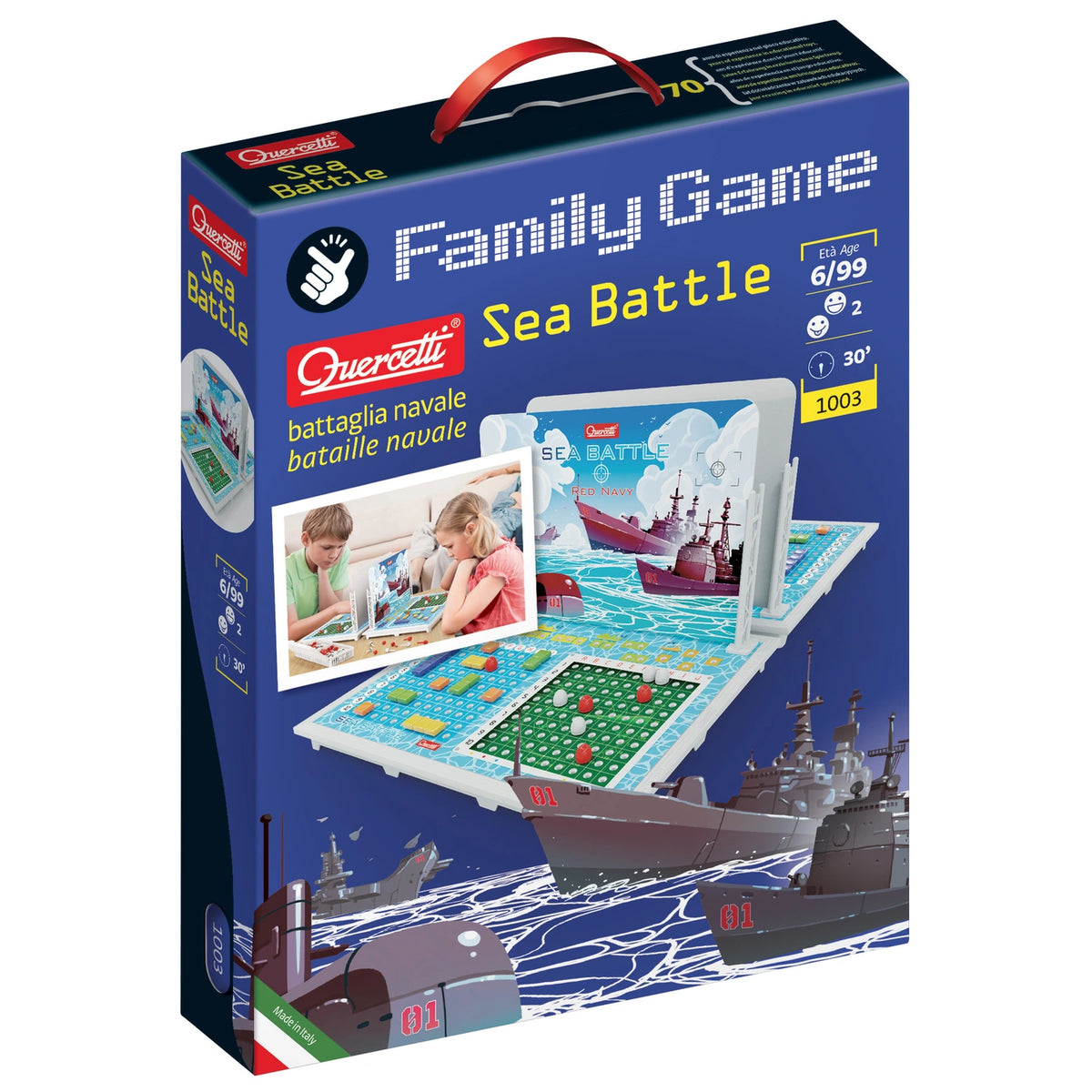 Quercetti Spel Sea Battle – bild 1