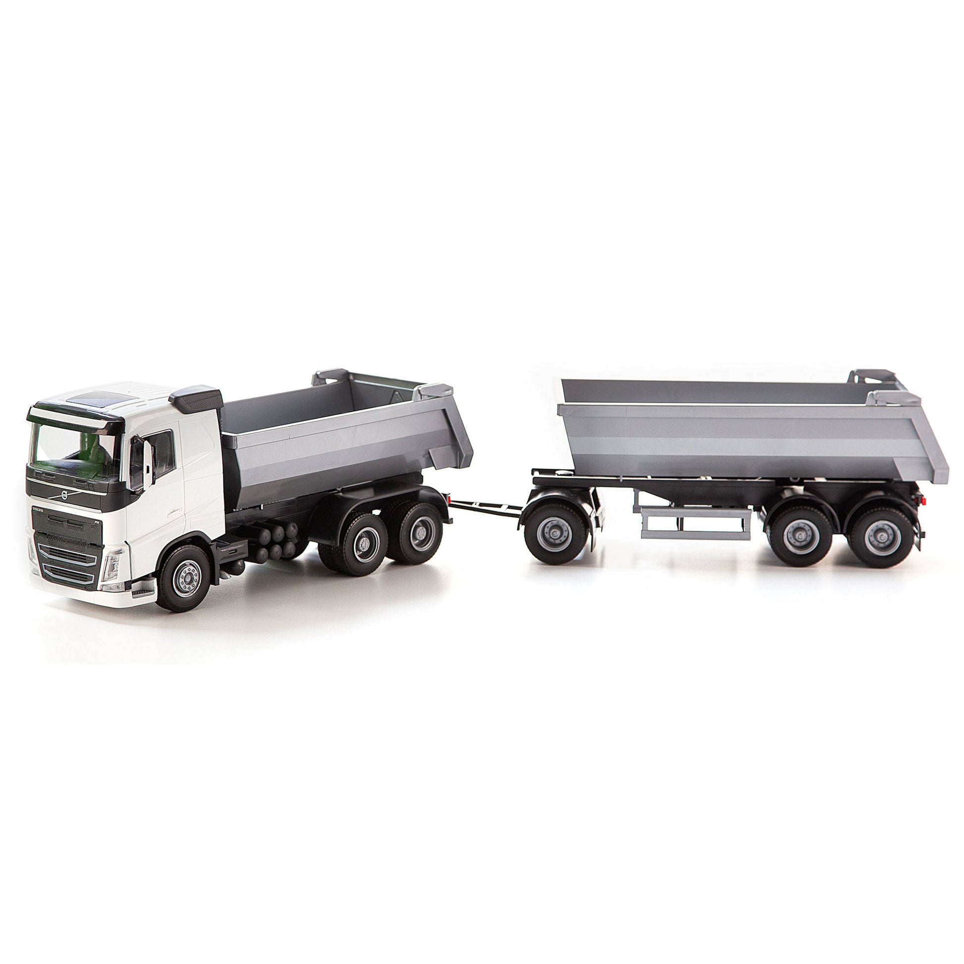 Volvo Tipp & Släp, Vit Låg Kab – bild 1