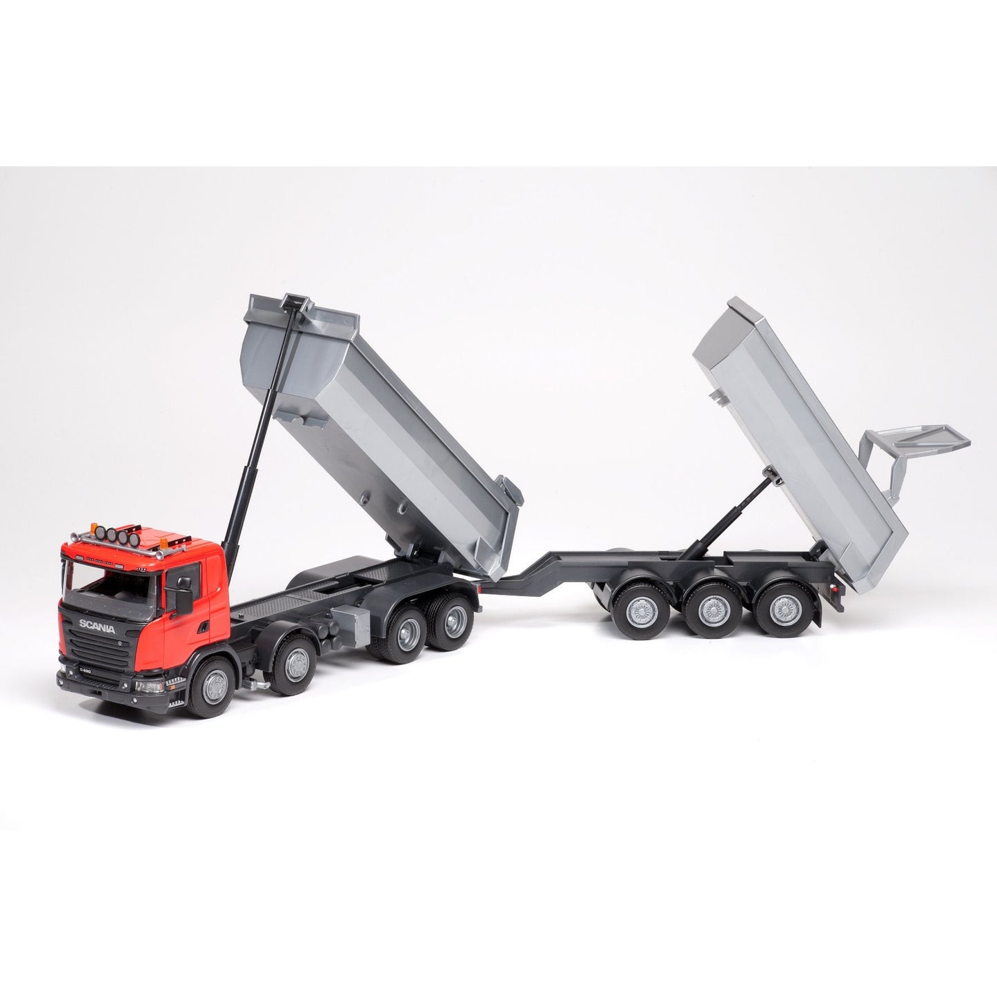 Tippbil Vagn Scania Röd 1:25 – bild 1