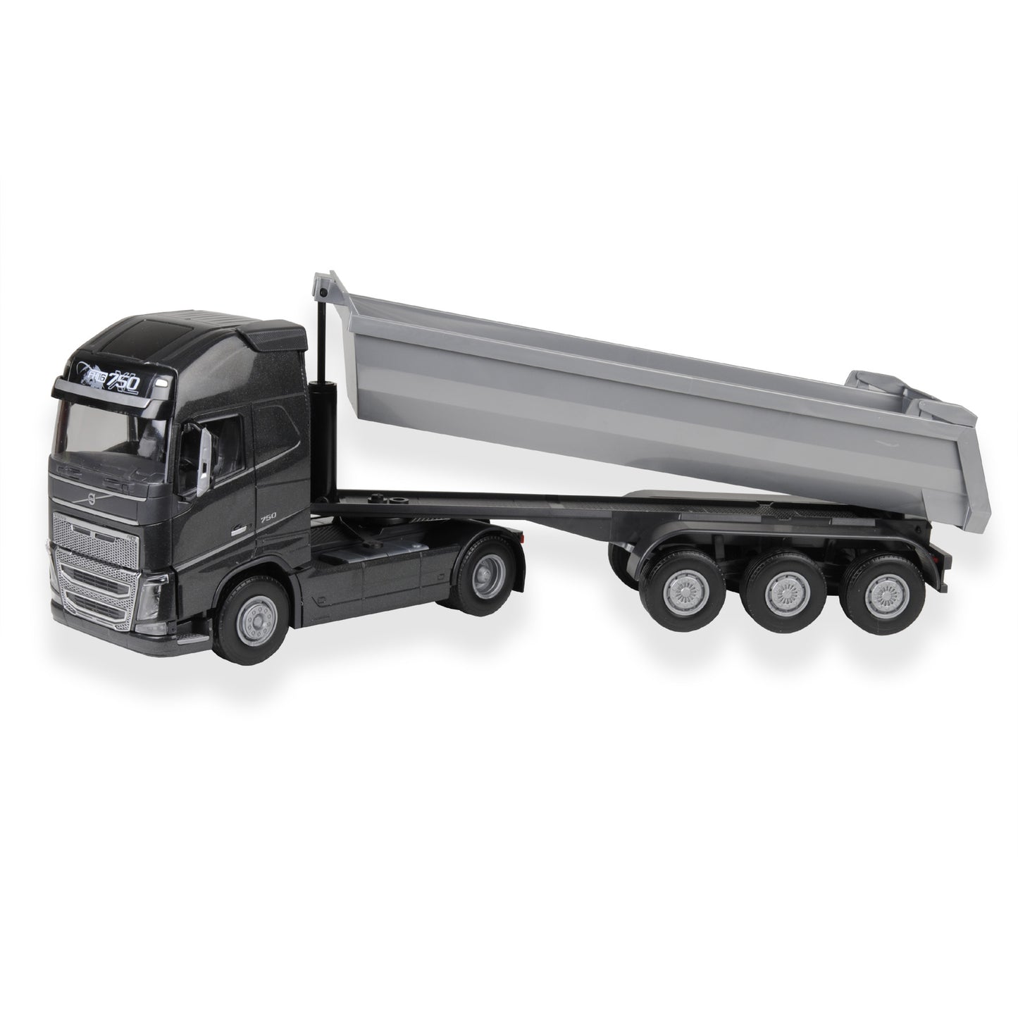 Volvo Fh16/750 Semi Svart Grå – bild 1