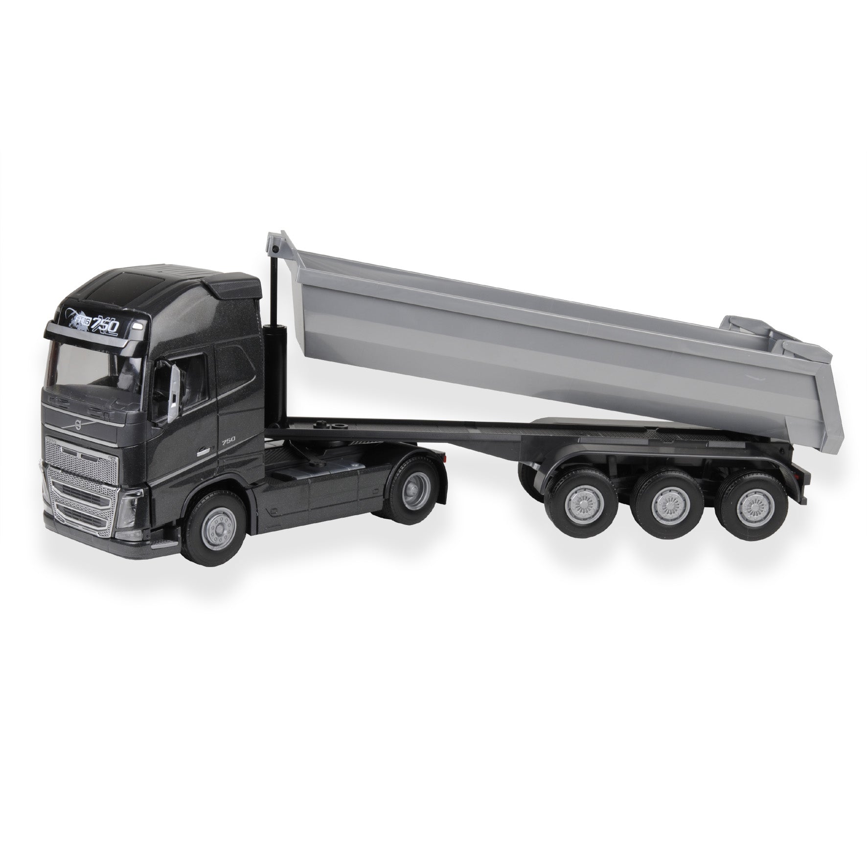 Volvo Fh16/750 Semi Svart Grå – bild 1