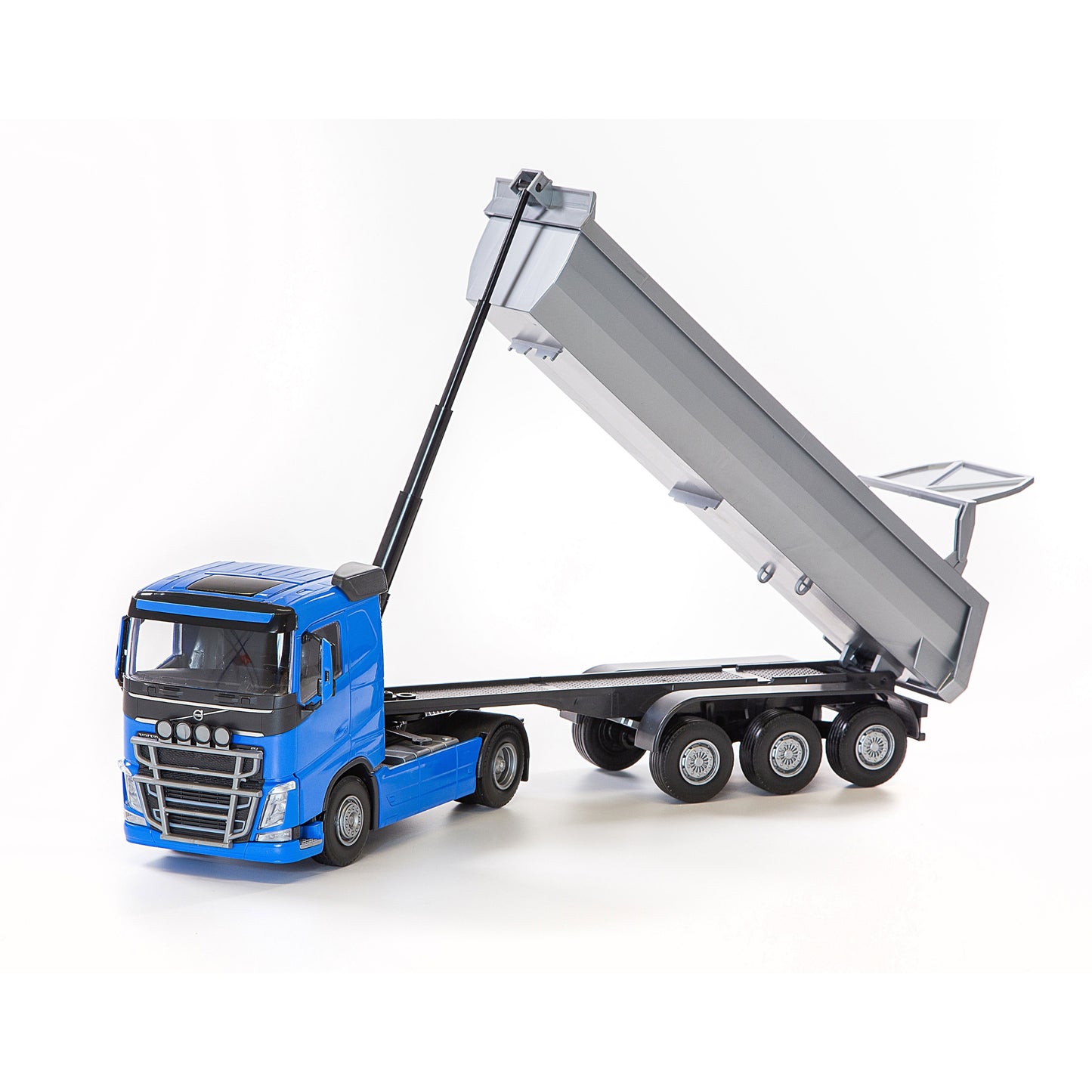 Volvo Tipp Semi, Blå Låg Kab – bild 2