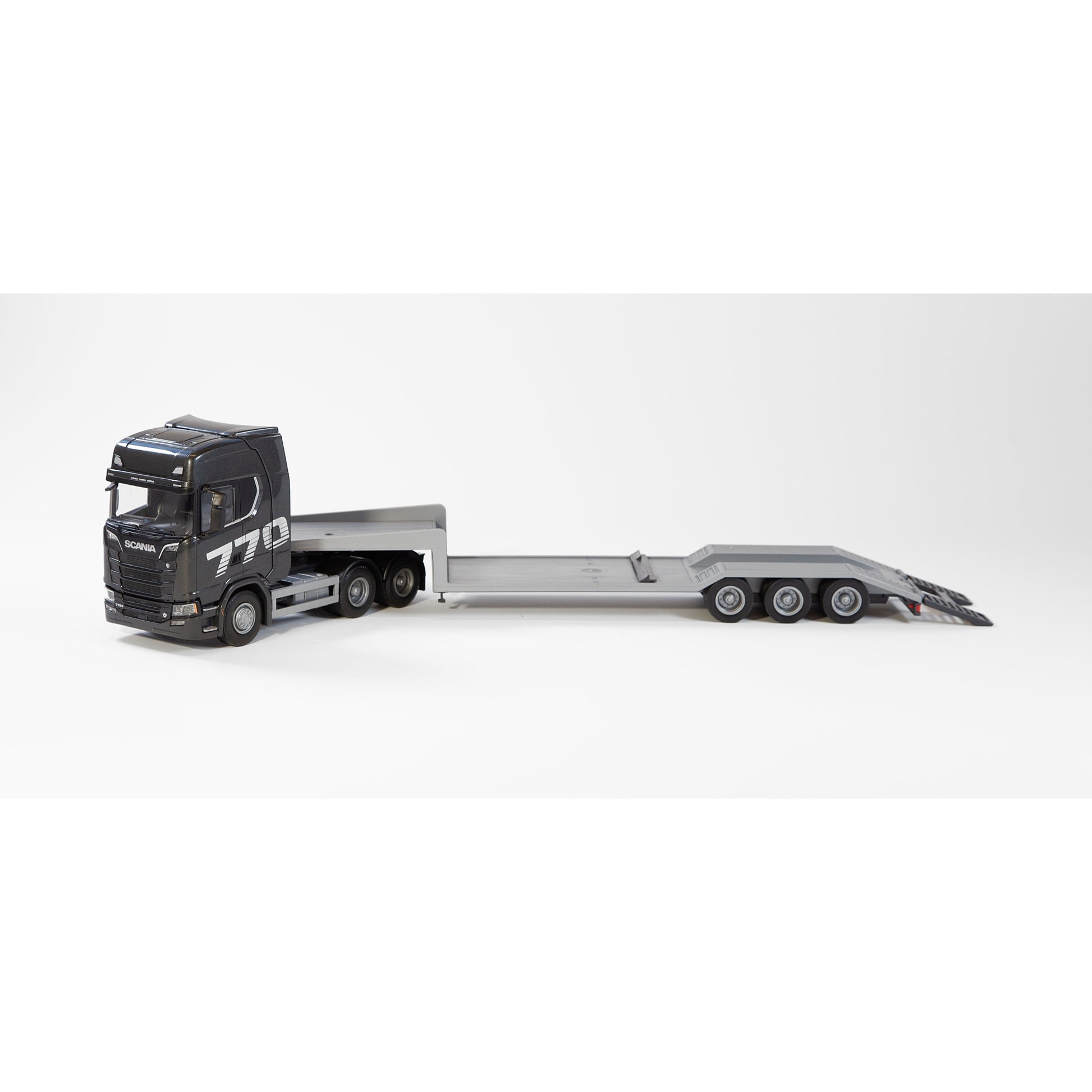 Scania 770s Low Loader Svart – bild 1