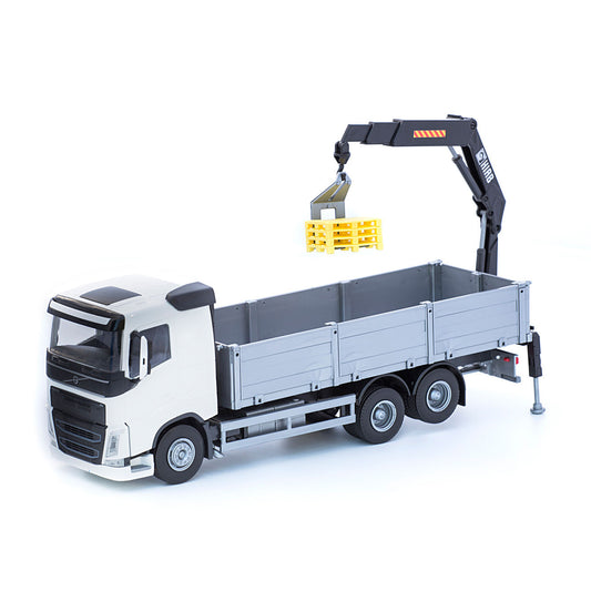 Volvo Kranlastbil, Vit – bild 1