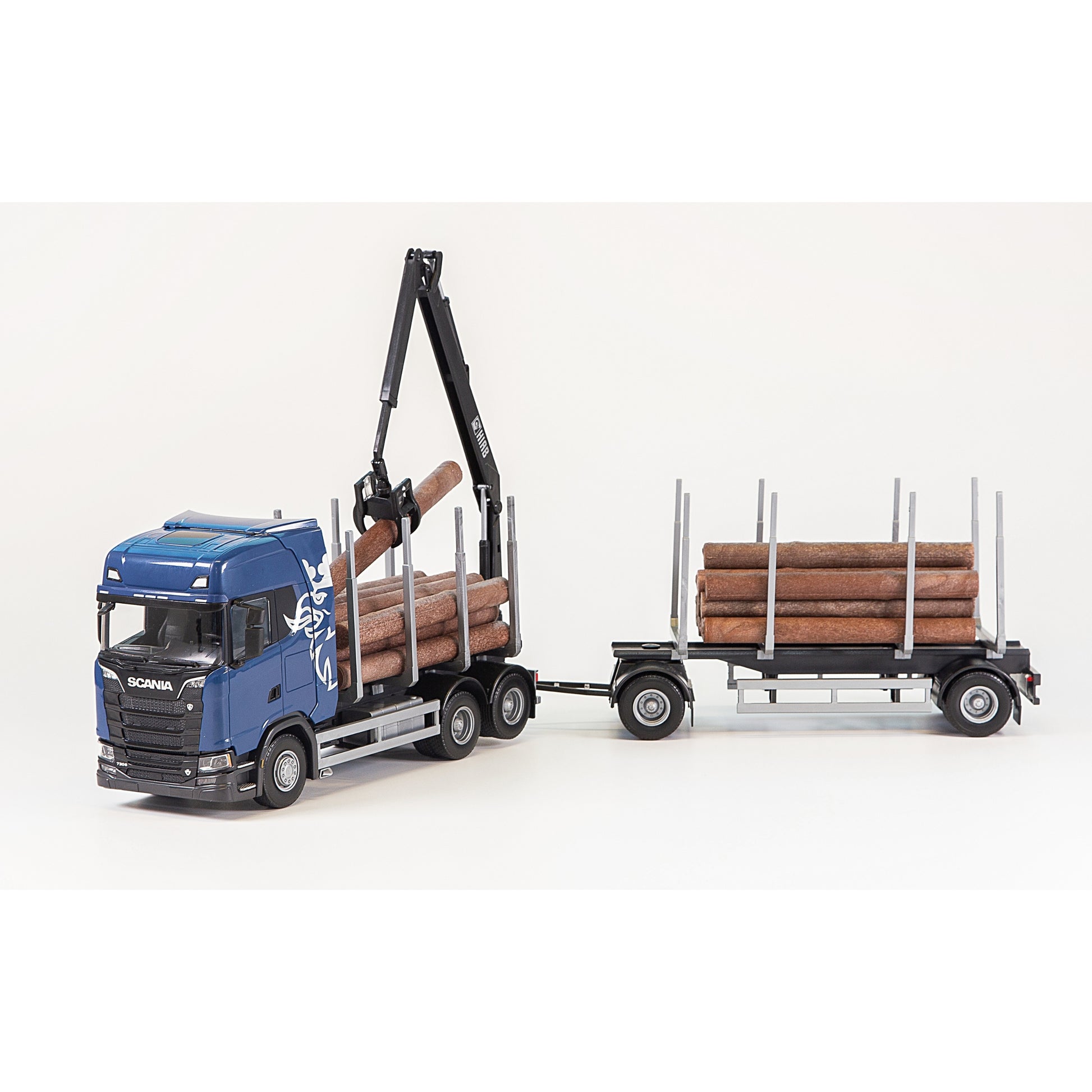 Scania Timmermaskin Blå – bild 1